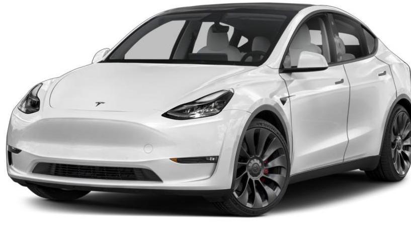 TESLA MODEL Y 2021 5YJYGDEF0MF300888 image